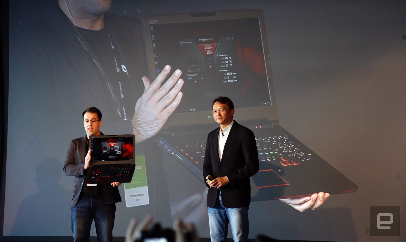 Acer reveals new Predator gaming desktop, notebook and display