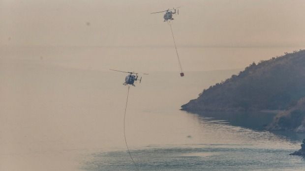 Christchurch bush fires