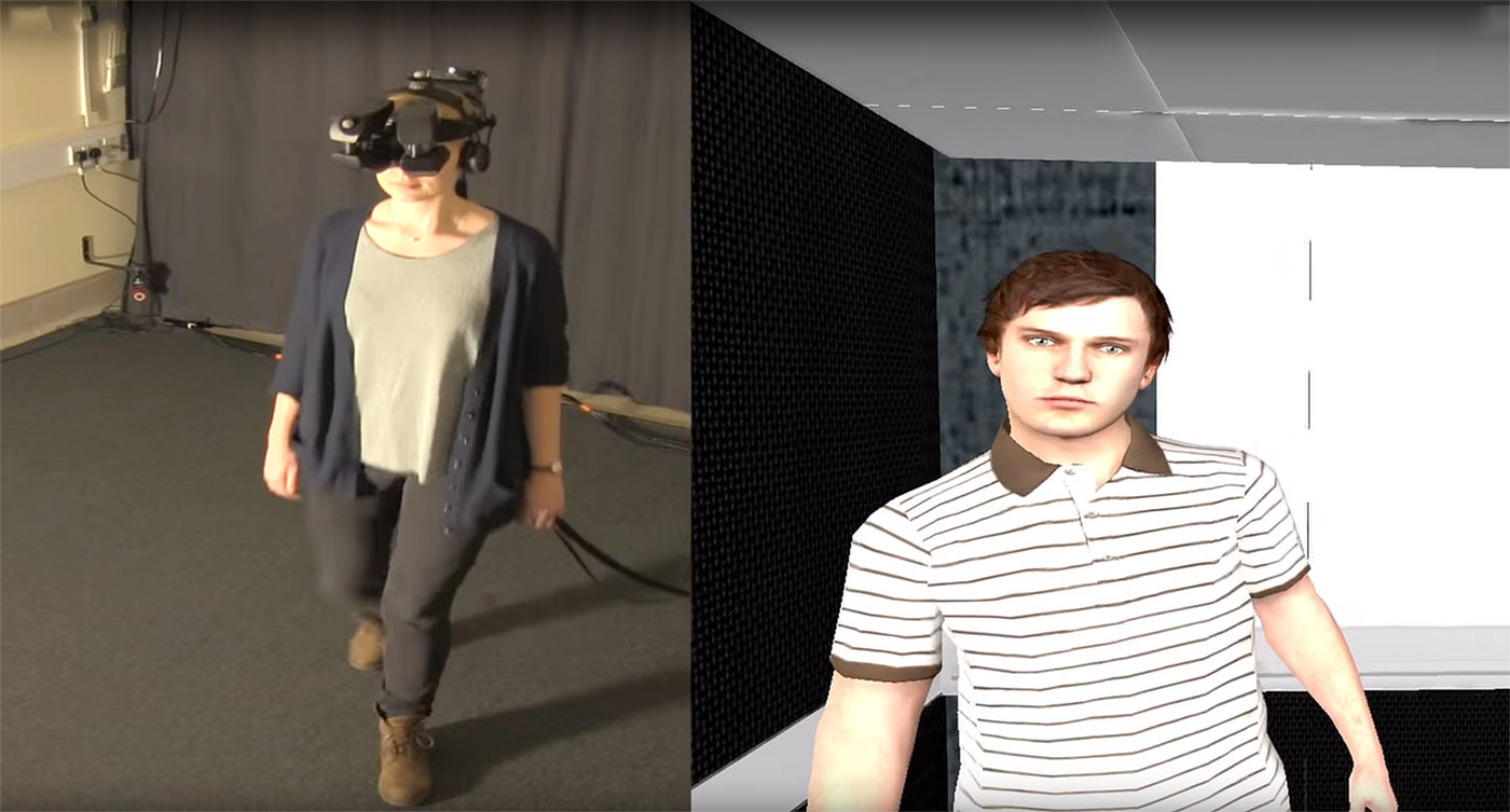 Virtual reality helps paranoia patients face their fears