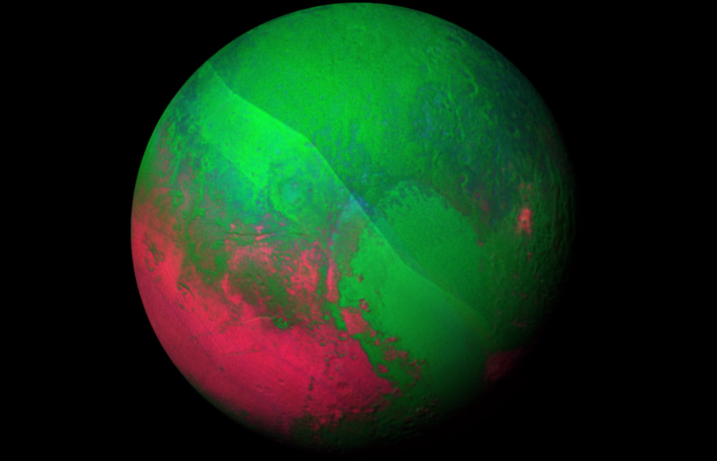 Pluto gets rainbow-hued in NASA&#039;s latest images