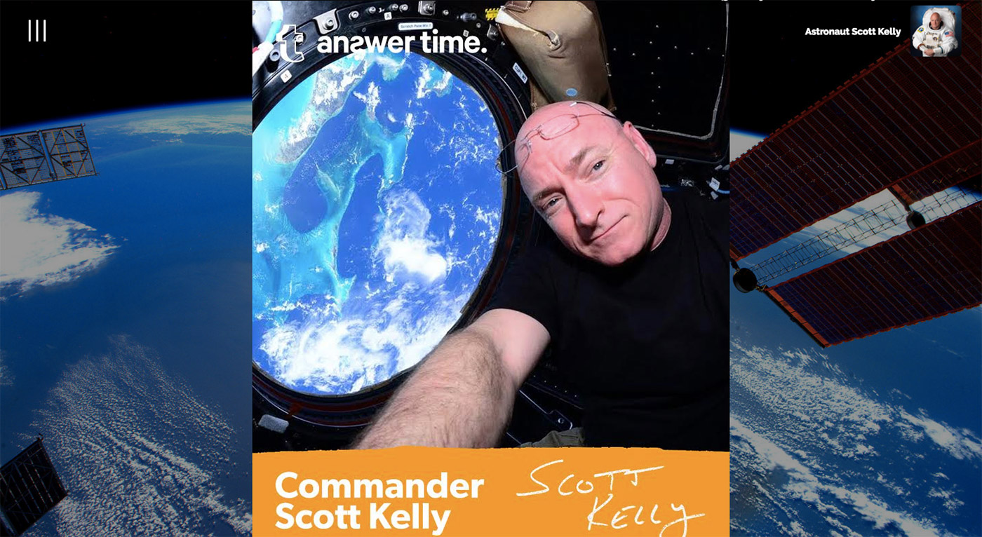 photo of Astronaut Scott Kelly will answer questions from space on Tumblr image