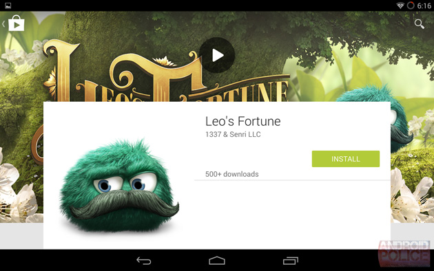 Google Play Store redesign for 2014