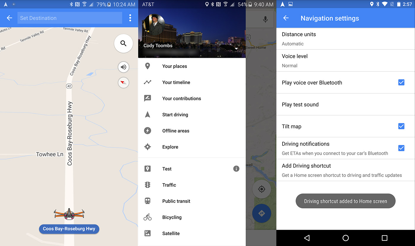 Google Maps&#039; &#039;driving mode&#039; can guess where you&#039;re going