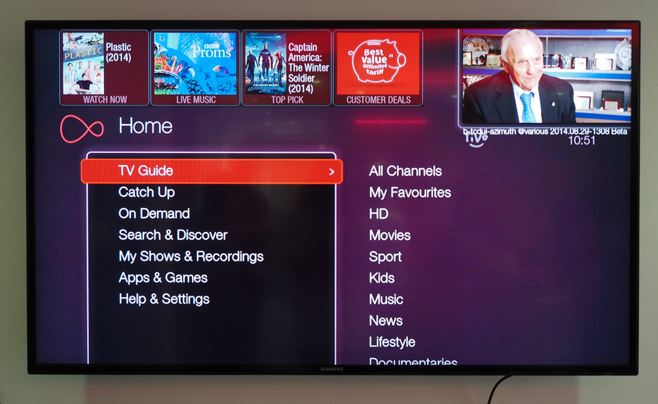 Virgin Media's TiVo UI is getting a welcome makeover