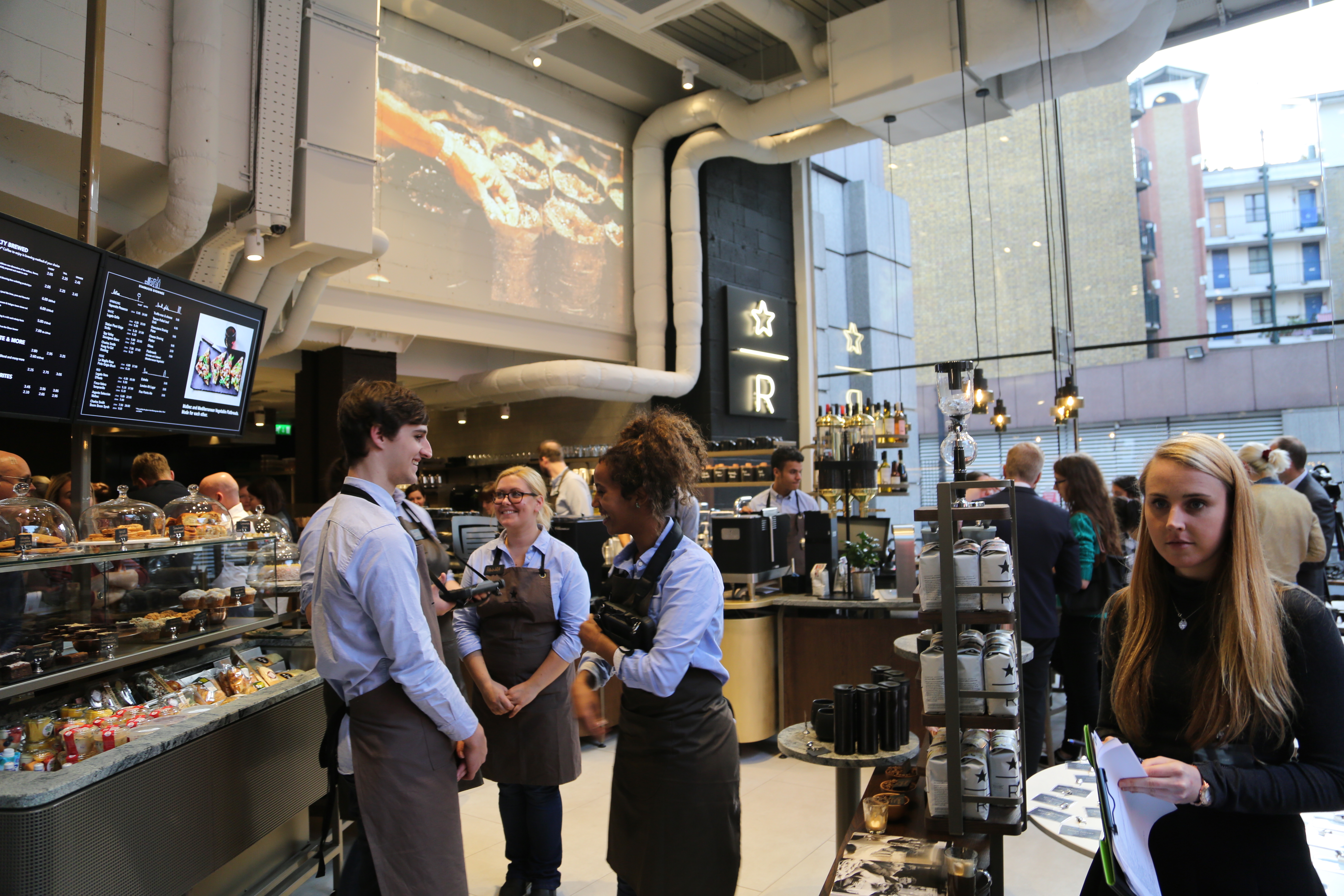 Starbucks' store of the future bets on tech, luxury and alcohol