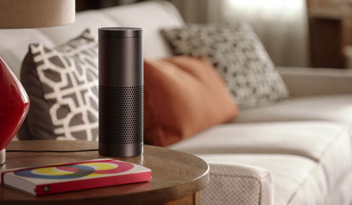 photo of Amazon's Echo speaker plays music from multiple accounts image
