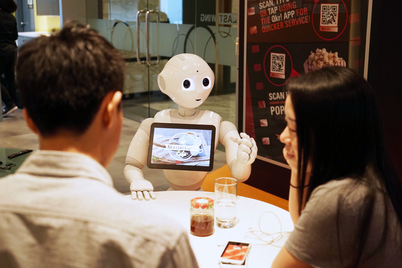 Pepper the robot gets a job at Pizza Hut