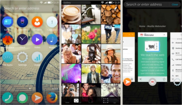 Firefox OS 2.0 interface preview