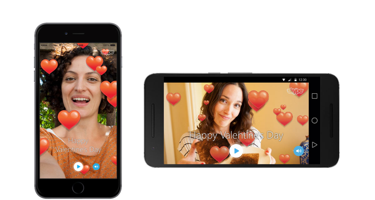 photo of Skype has Valentine's Day video cards for you to send your loved one image