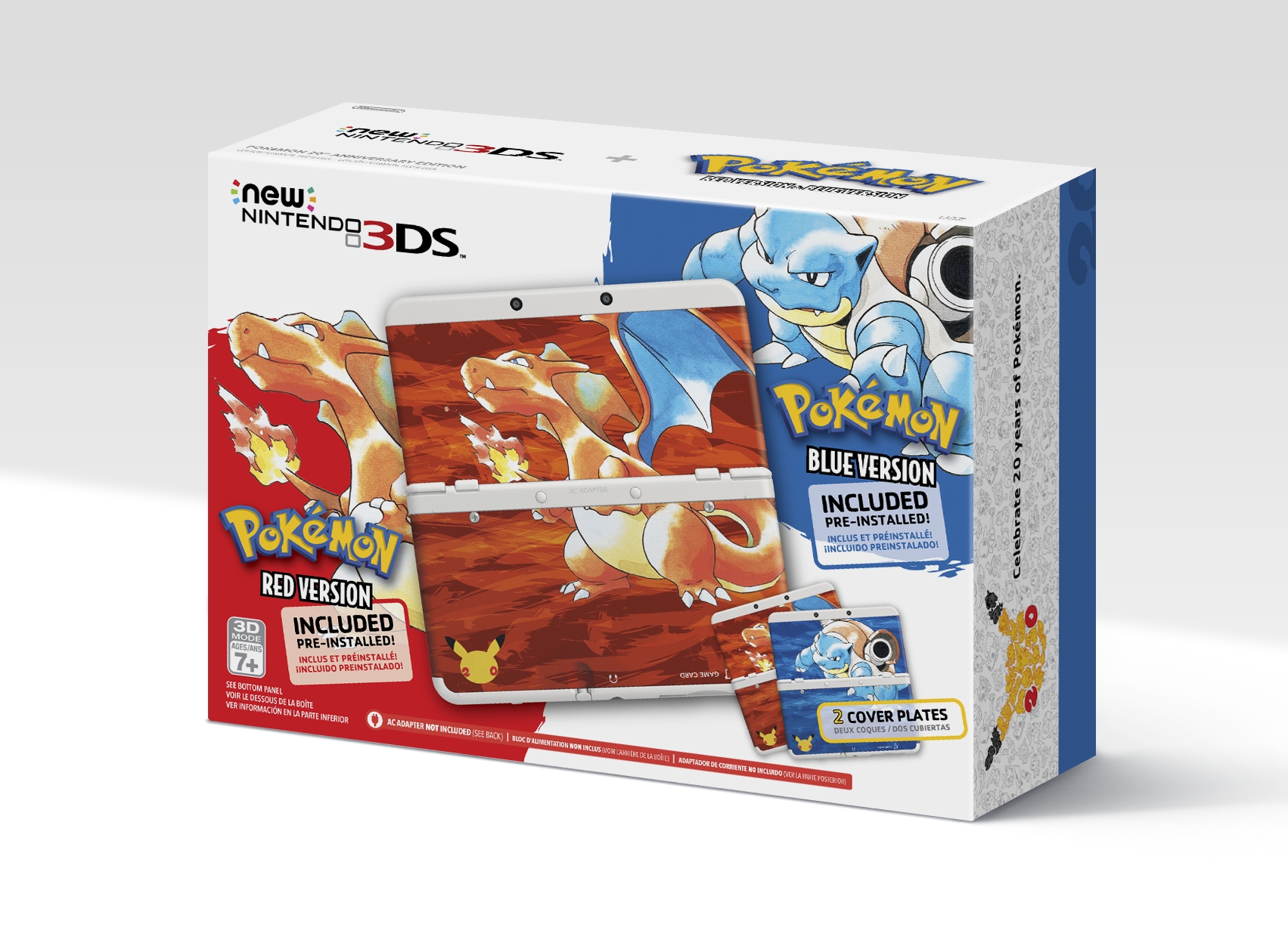 Nintendo bundles 'Pokémon Red' and 'Blue' in new 3DS pack
