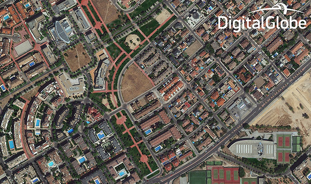 High-res imaging satellite shows off with crystal clear pics of Madrid