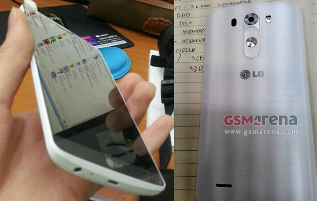 LG's G3 breaks cover with narrow bezels, redesigned back button