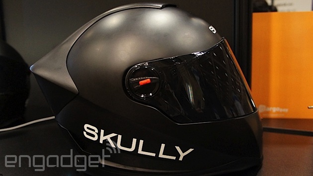 Skully's augmented reality helmet