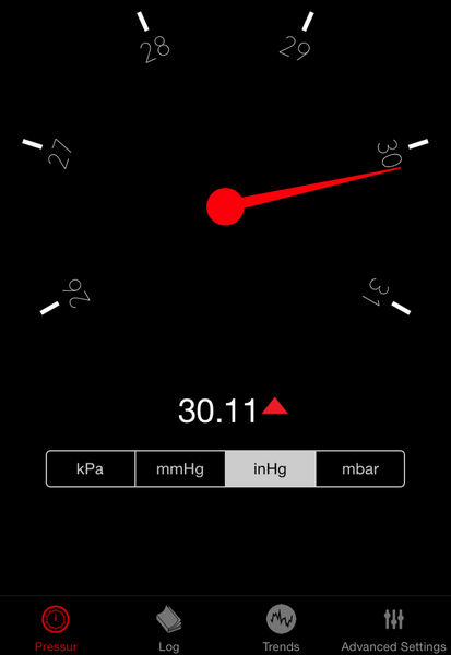 photo of Pressur is a simple barometer app image