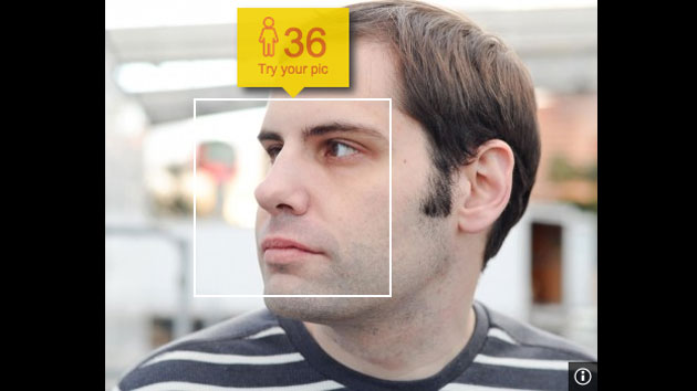 Microsoft's age detection shows up in your Bing image searches