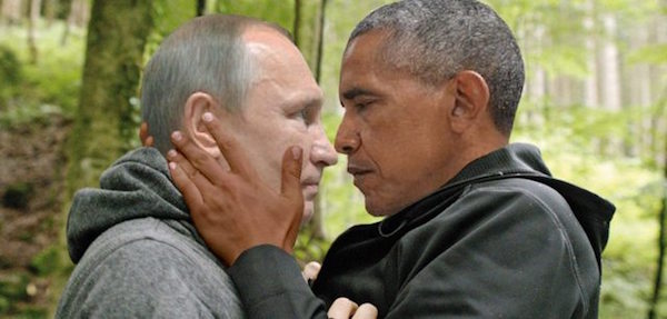 The Obama And Putin Death Stare Was Too Perfect Not To Photoshop