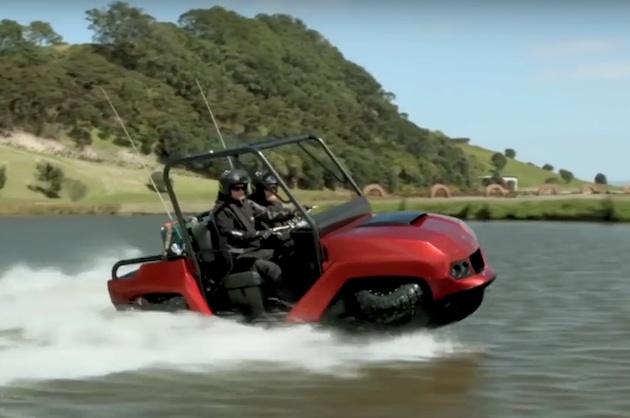 【ビデオ】水陸両用車メーカーのギブス、３種の新型モデルをモーターサイクルショーで公開
