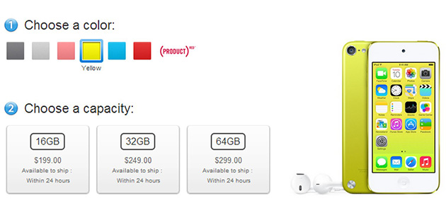 Apple drops iPod touch prices, adds a dash of color and iSight camera to 16GB model