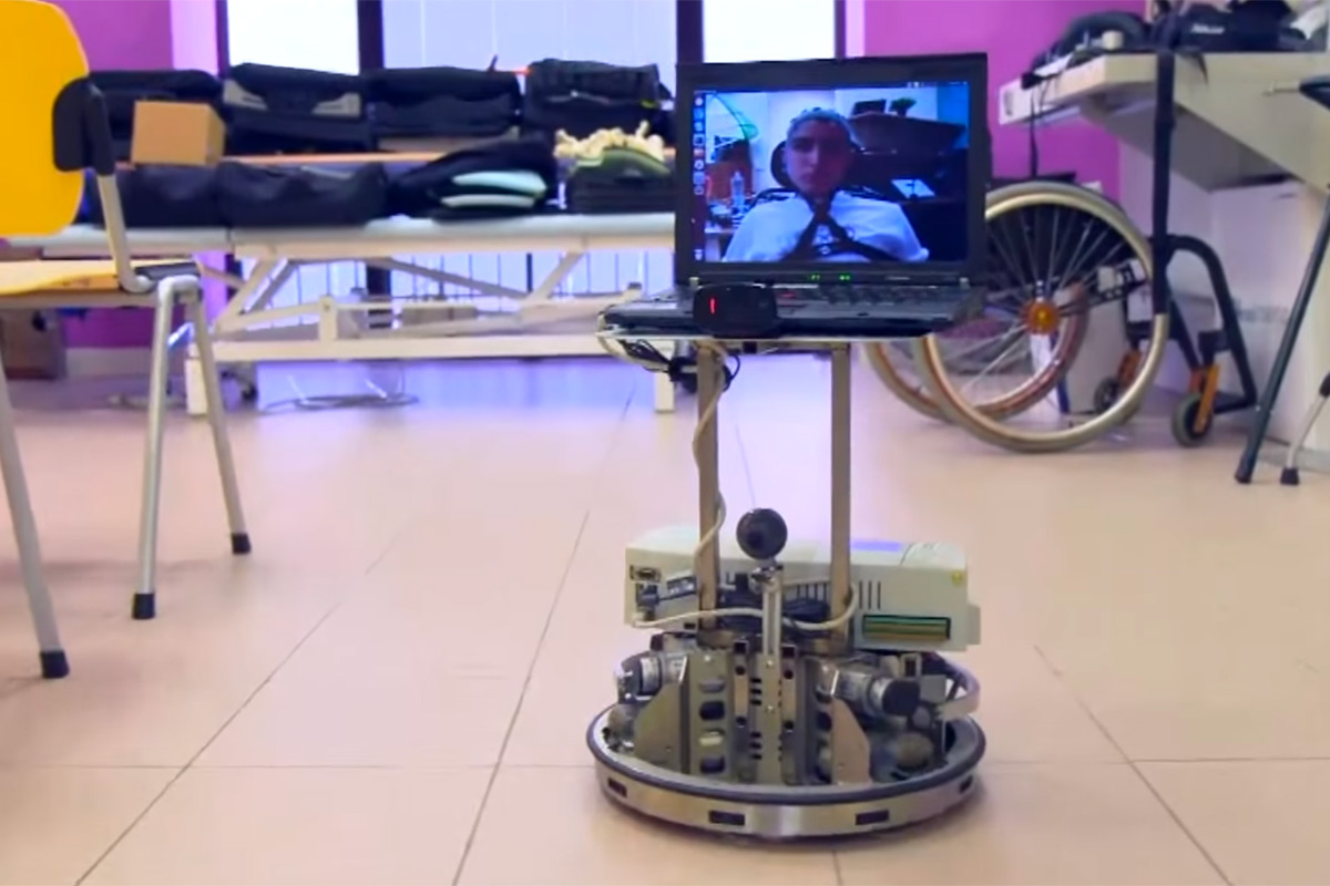 photo of Mind-controlled robot gives the disabled a taste of home image