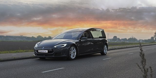 photo of Dutch limo company builds a Tesla Model S hearse image