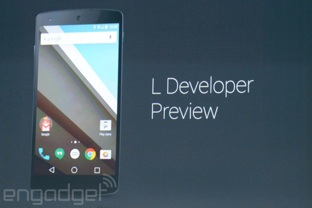 Google's next version of Android 'L' release has a new look, deeper ties to the web