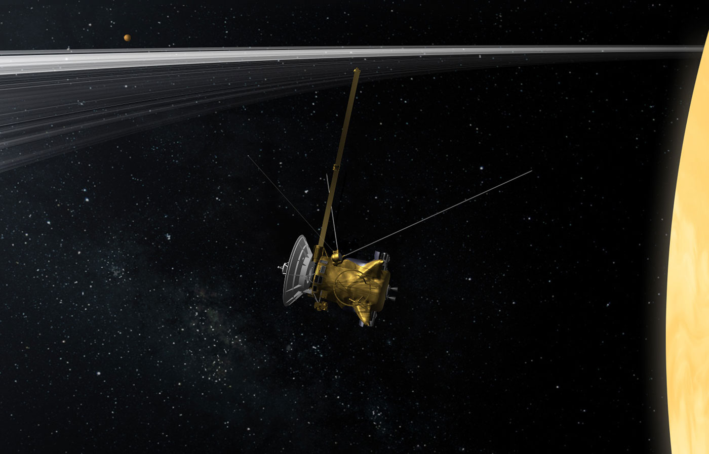Cassini captures Titan's mysterious clouds on cam
