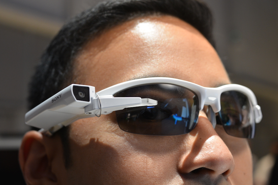 Sony's head-mounting display will turn spectacles into smart glasses