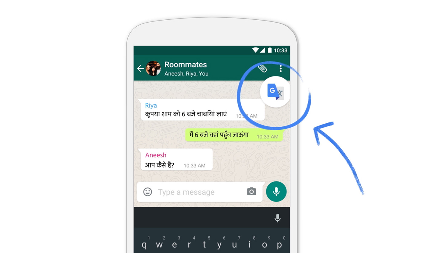Google Translate now works in apps on any Android phone