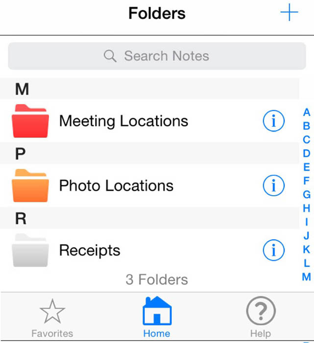photo of iFilebox is a nice improvement on Apple's notes app image