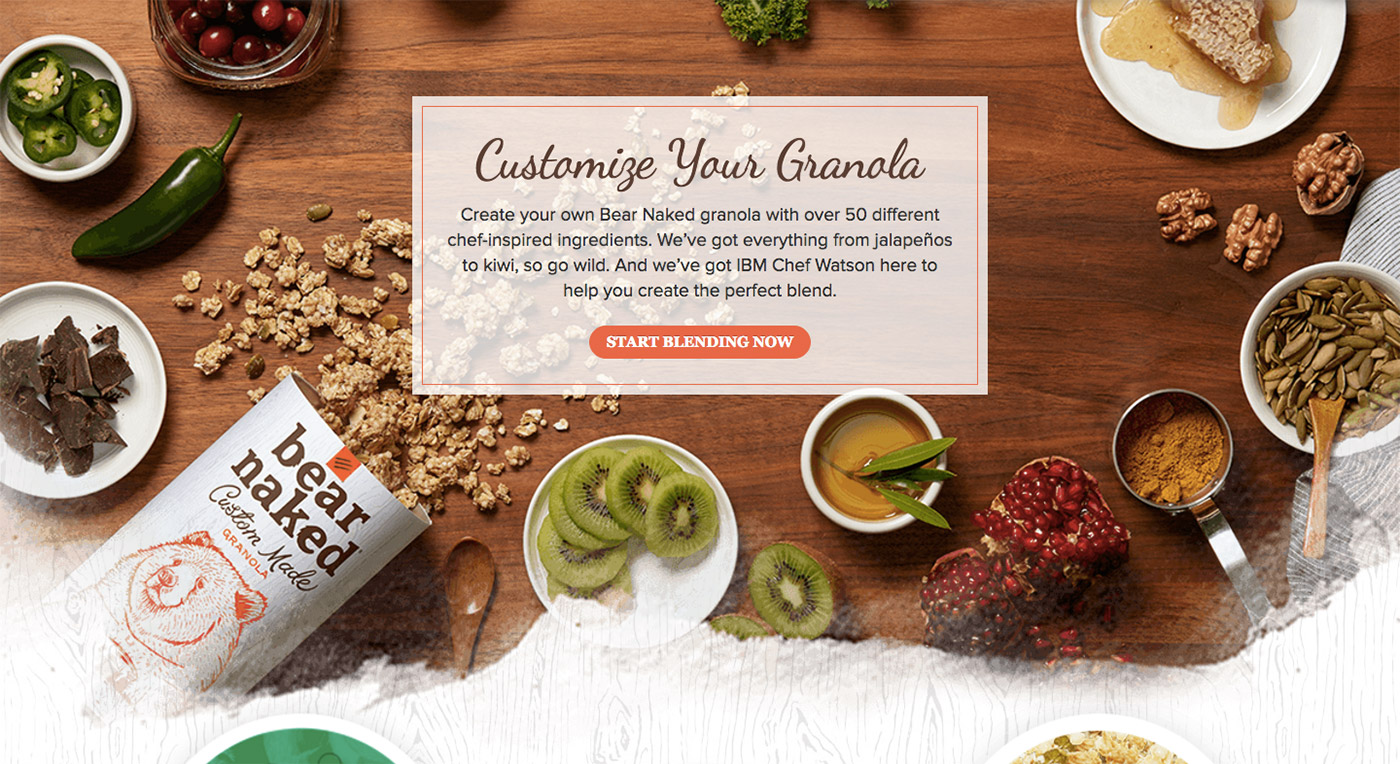 IBM Watson can customize your canned granola
