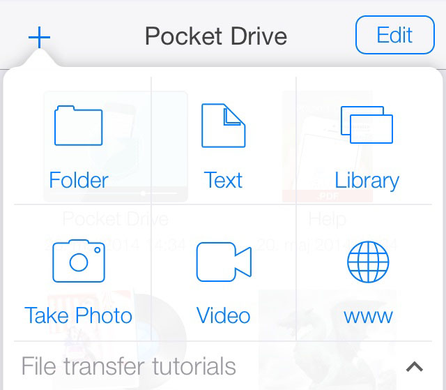 photo of Pocket Drive turns your iOS device into an external drive image