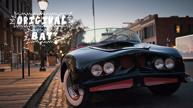 The first Batmobile, lost until recently, is going for auction on December 6, 2014.