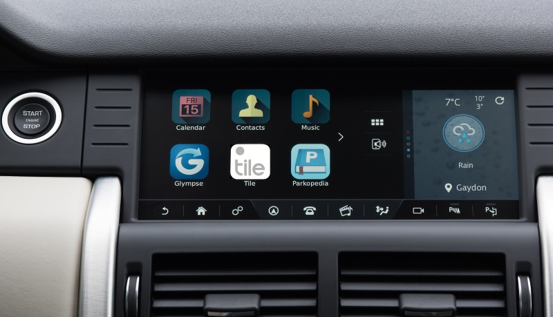 Land Rover puts Tile&#039;s stuff-finding Bluetooth tech in an SUV