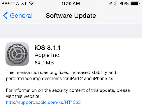 photo of How much does iOS 8.1.1 improve your iPhone 4s? image