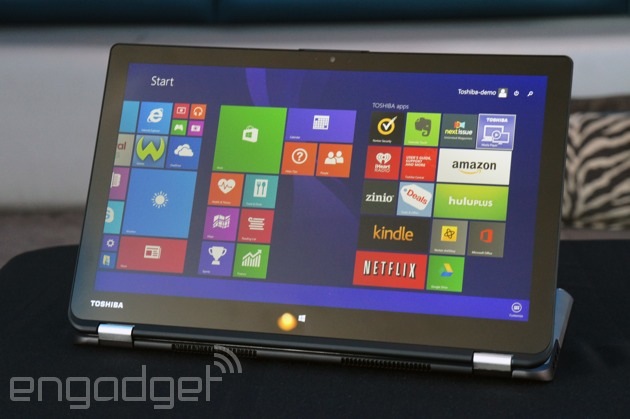 Toshiba is the latest PC maker to rip off Lenovo's Yoga line