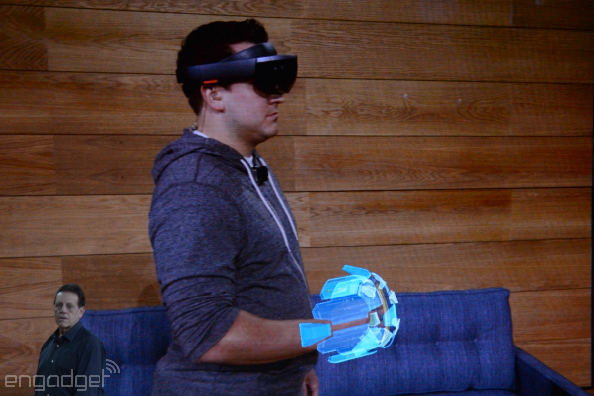 photo of Microsoft HoloLens reaches developers in early 2016 for $3,000 image