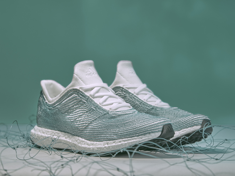 Adidas will release shoes made from ocean plastic this year