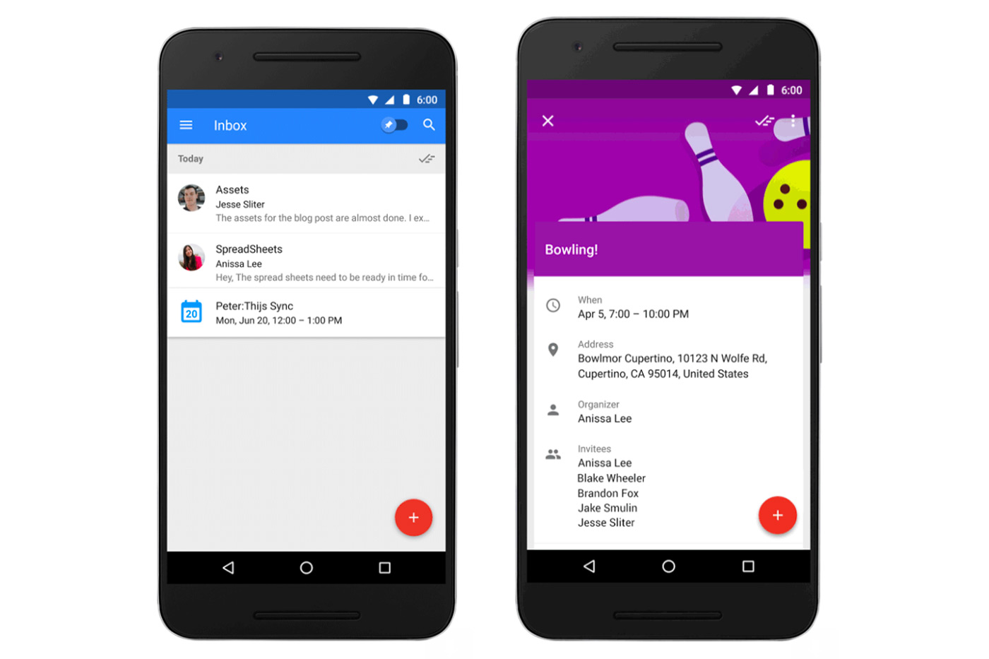 Google Inbox can keep up with your changing calendar