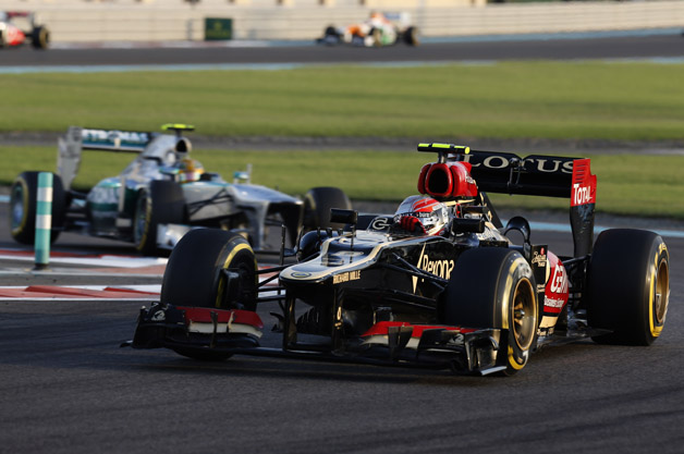 Lotus and Mercedes in F1