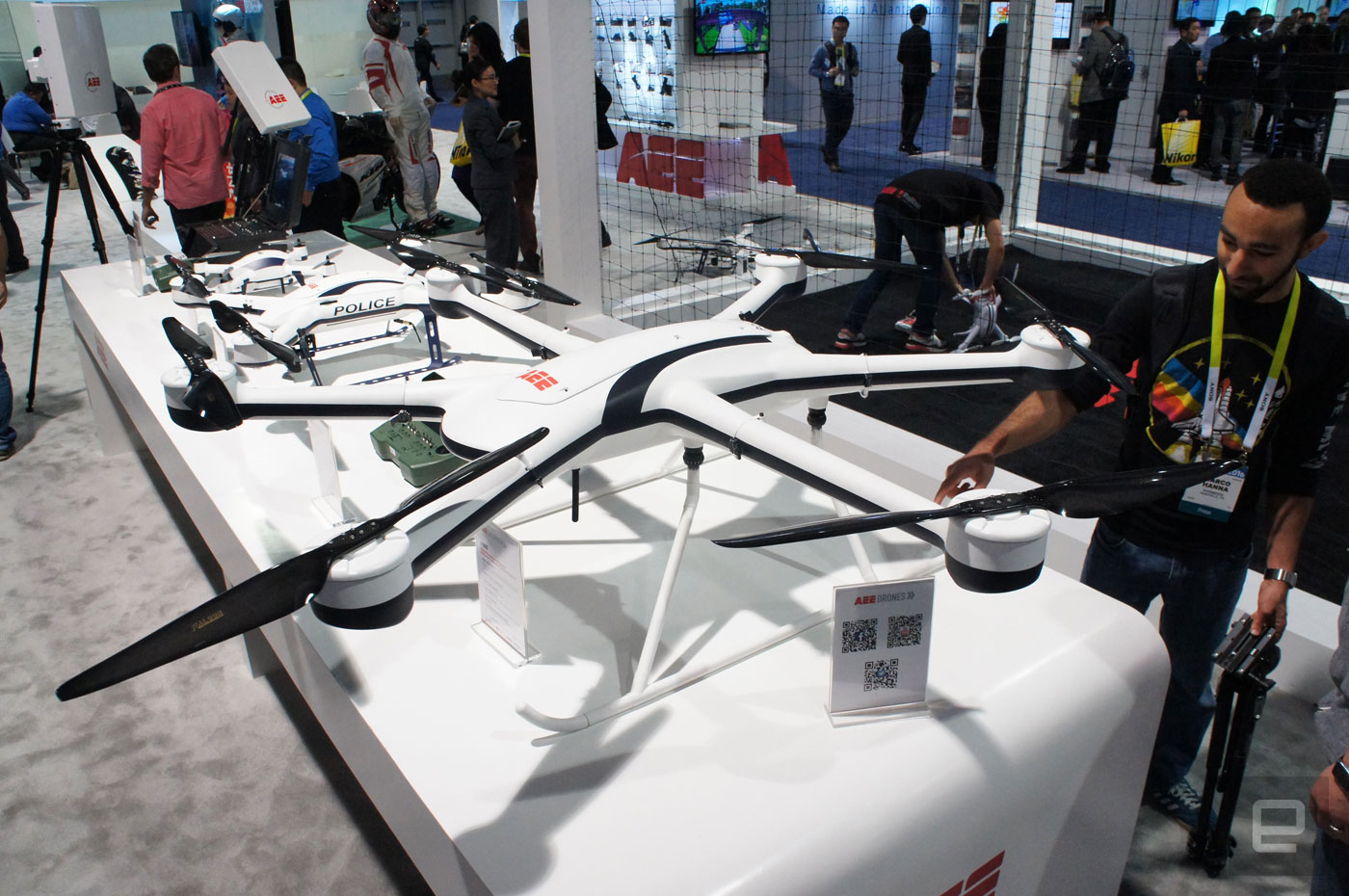 At over five feet wide, this drone is not for noobs
