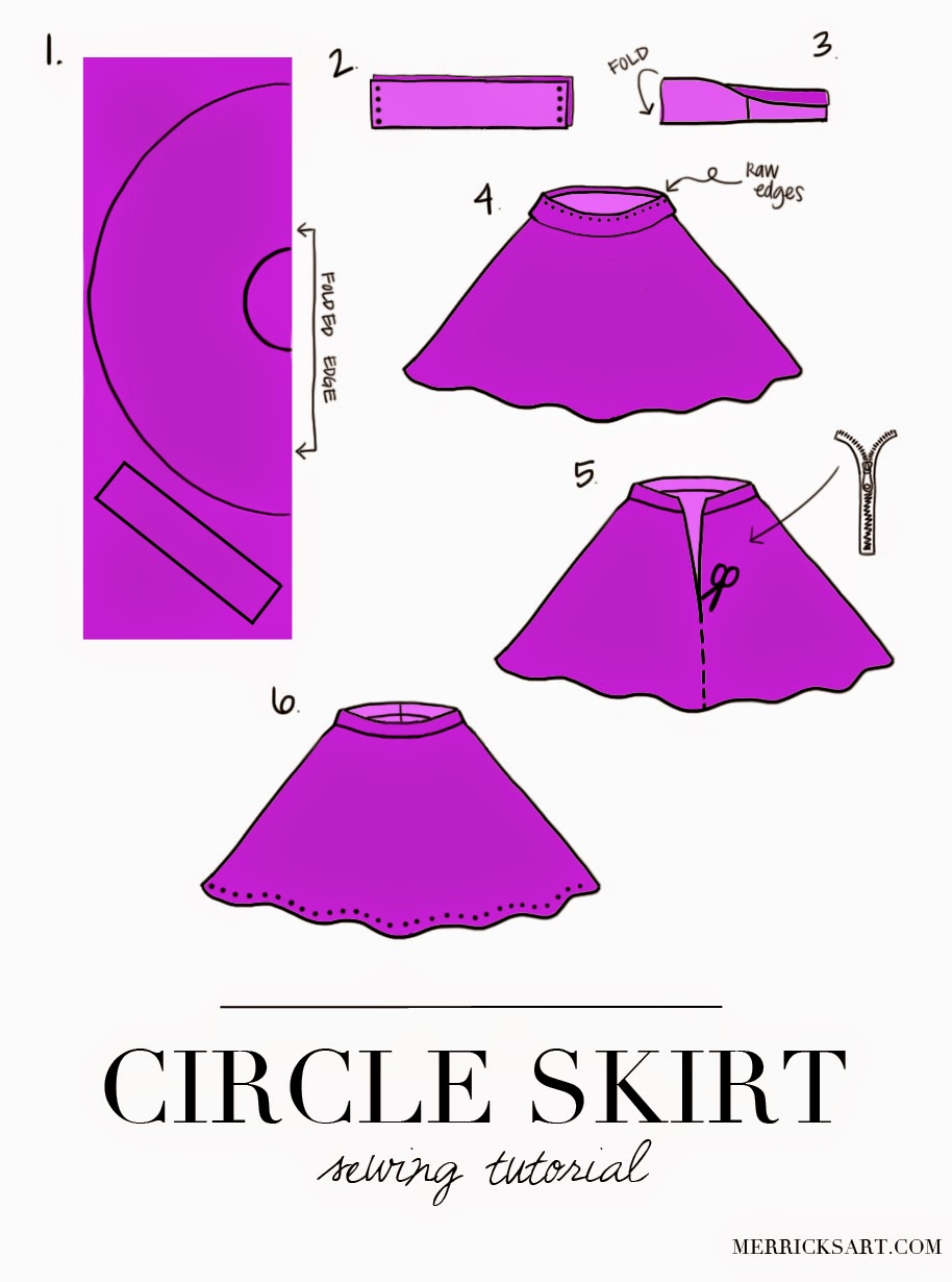Diy Pattern Easy Circle Skirt Sewing Tutorial Diy Circle Skirt Hot Sex Picture 