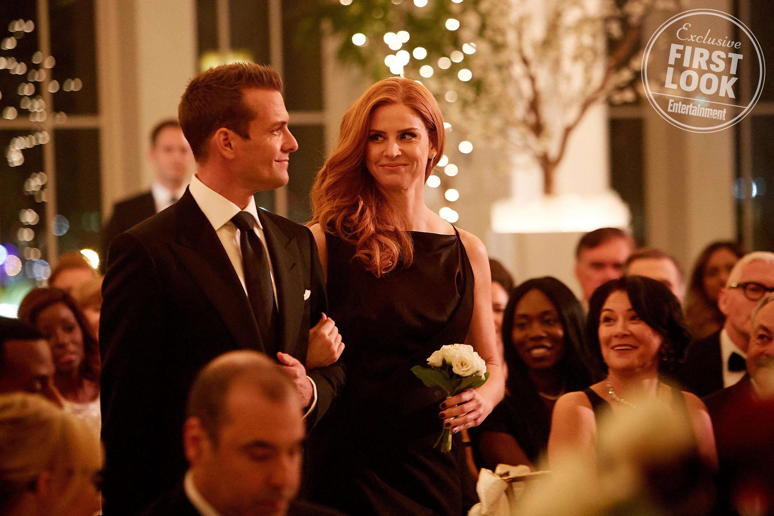 SUITS -- Episode 716 -- Pictured: (l-r) -- (Photo by: Ian Watson/USA Network)