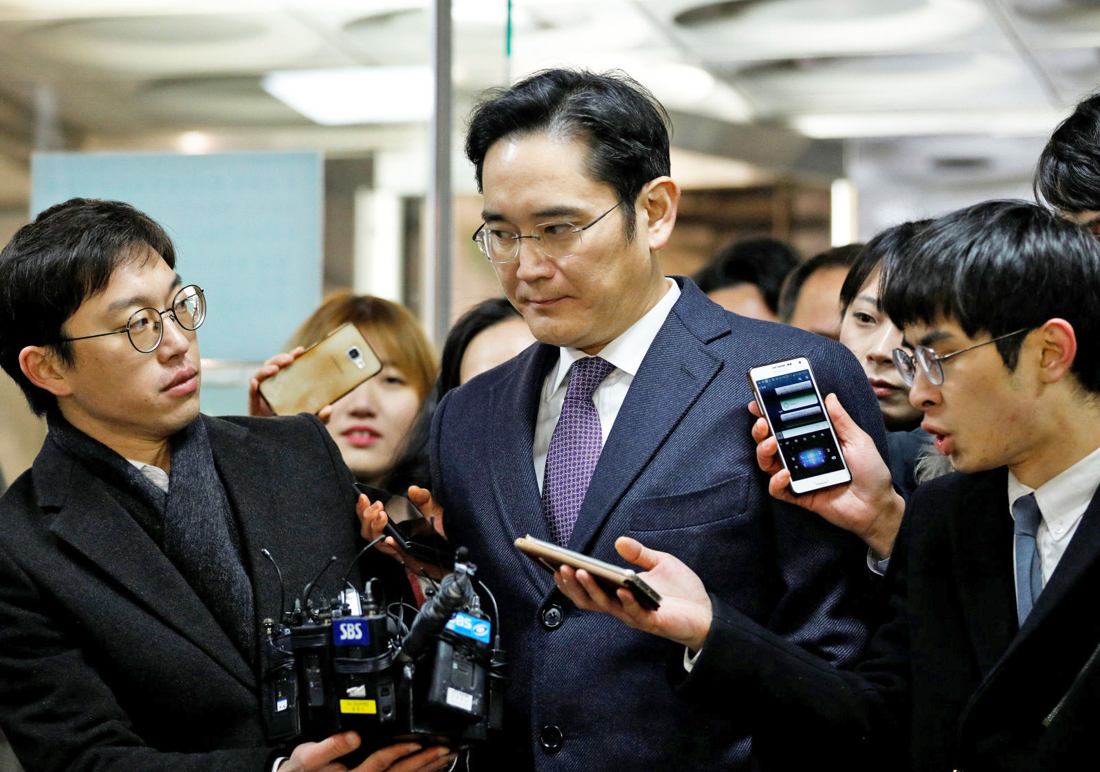 Samsung's South Korean leader has been arrested for bribery