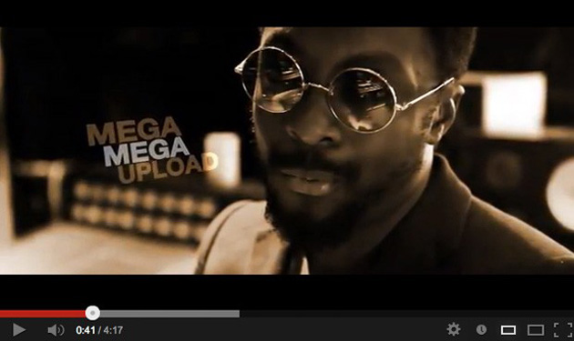 Will.I.Am pitches for Megaupload