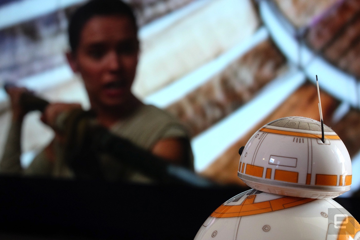 You can watch &#039;Star Wars: The Force Awakens&#039; with BB-8