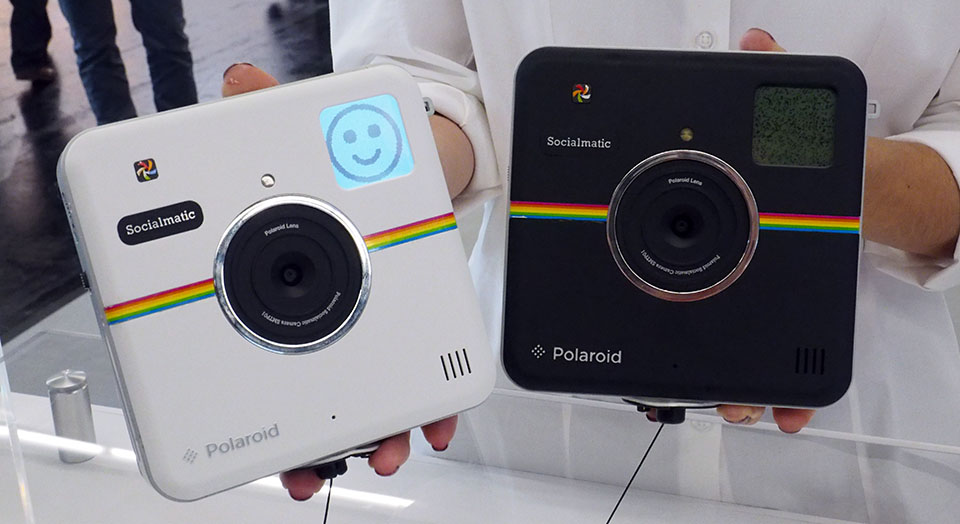 Polaroid's real-life Instagram logo camera can also print your photos