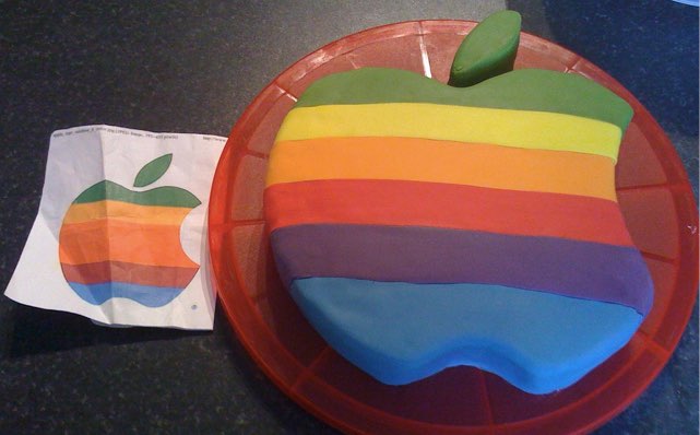 photo of Taste the Apple rainbow image