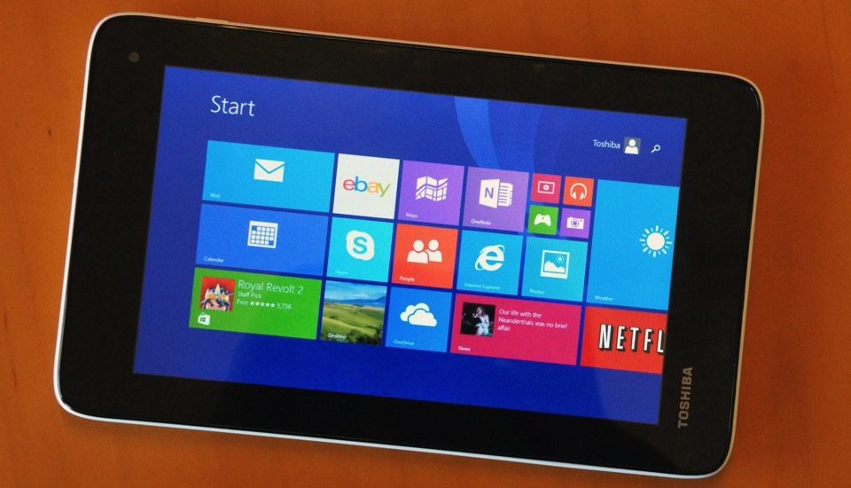 Toshiba gets aggressive with a $120, 7-inch Windows tablet
