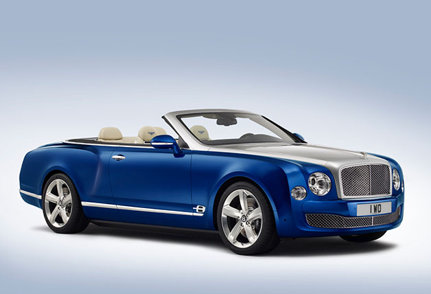 The Bentley Grand Convertible concept revealed just ahead of the 2014 LA Auto Show.