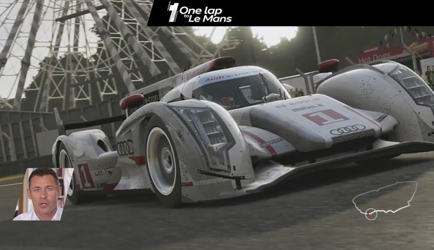 Audi One Lap of Le Mans with Tom Kristensen